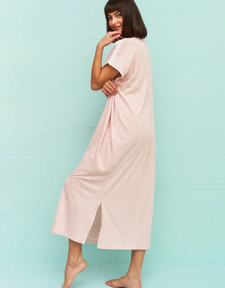 Gaia Beach Kaftan - Nude