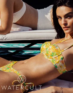 Generation Sun Balcony Bikini Top - Sunshine