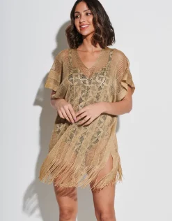 Guayana Metallic Tunic - Gold