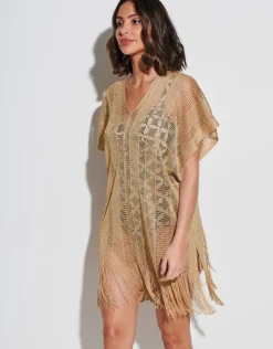 Guayana Metallic Tunic - Gold