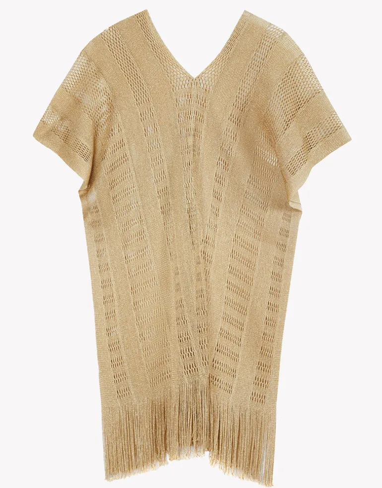 Guayana Metallic Tunic - Gold