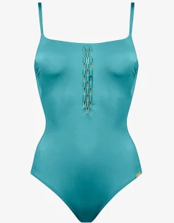 Harmonia Tank Swimsuit - Sky