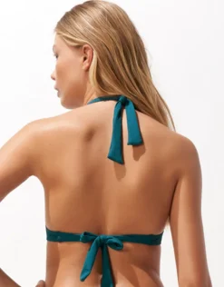 Hero Essentials Halter Bikini Top C Cup -Hydro Green