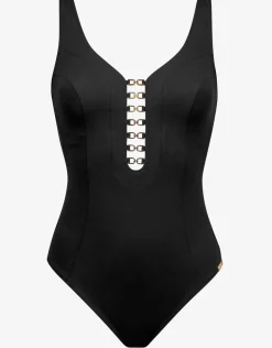 Heroines Underwired Swimsuit - Black