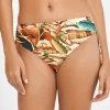 Hypnotic Adjustable Bikini Pant - Sepia Leaves