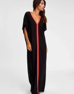 Inca Abaya Dress - Black