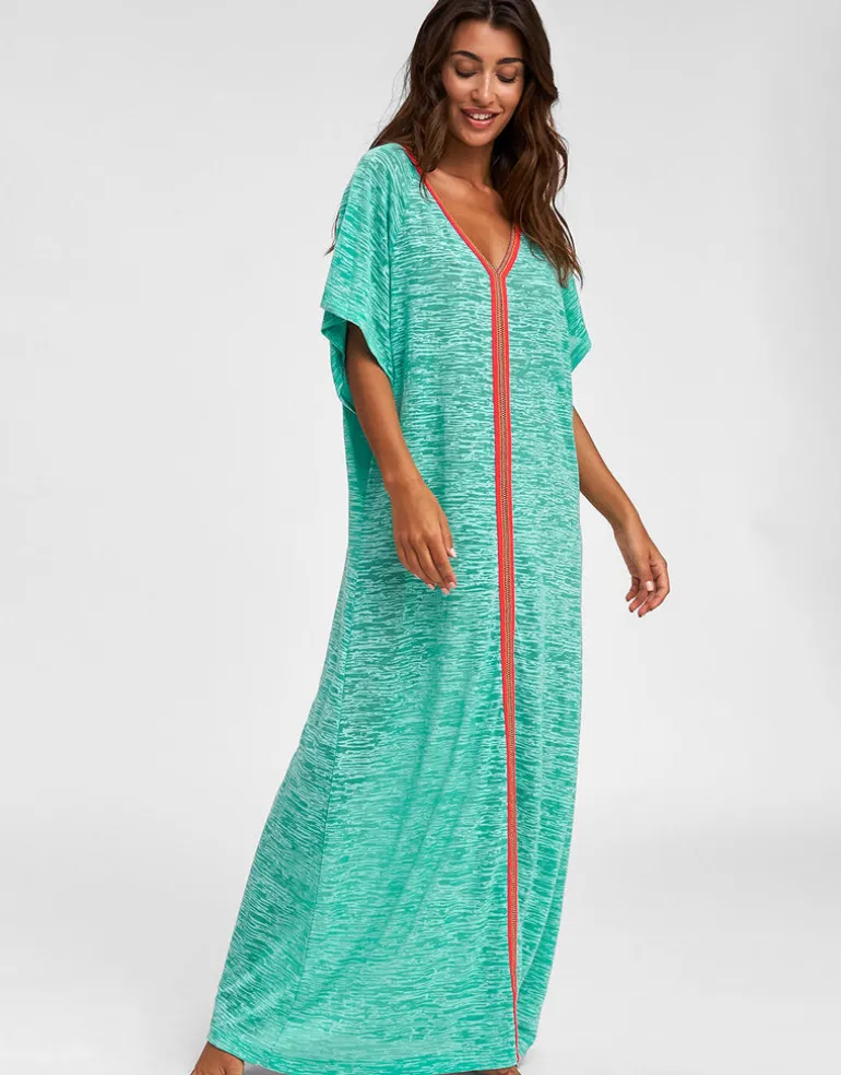 Inca Abaya Dress - Mint