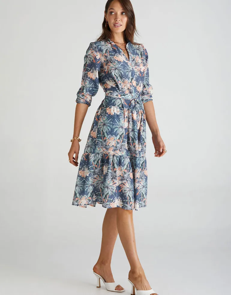 Indianic Alyssa Sun Dress - Floral