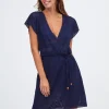 Isola Beach Dress - Navy