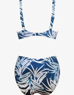 Jean Breeze Underwired Bikini Set - Denim White