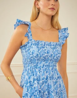 Jessica Dress - Azure Rose