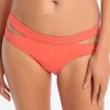 Jetset Banded Regular Side Split Pant - Coral