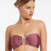 Lalita Bandeau Bikini Top - Orchid
