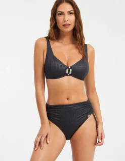 Lara Underwired Bikini Top - Black