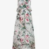 Liaison Maxi Dress - Silver Rose