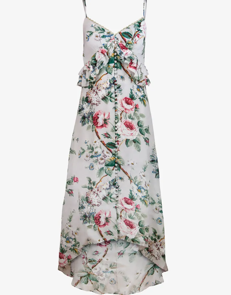 Liaison Maxi Dress - Silver Rose