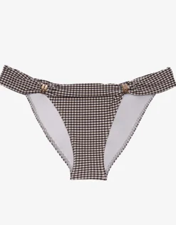 Lupita Bia Tube Bikini Pant - Black Check