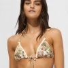 Lush Utopia Triangle Bikini Top - Botanical Camo