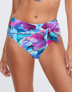 Malena Maxi Control Bikini Pant - Turquoise