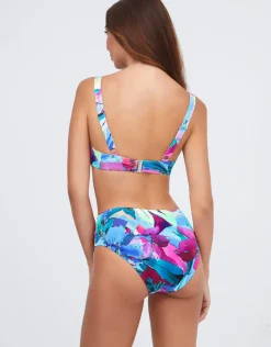 Malena Maxi Control Bikini Pant - Turquoise