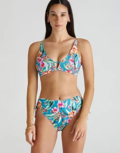 Melody Cara Bralette Bikini Top - Multi