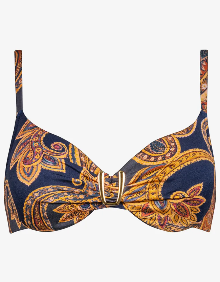 Memory Underwired Bikini Top - Sunset Navy