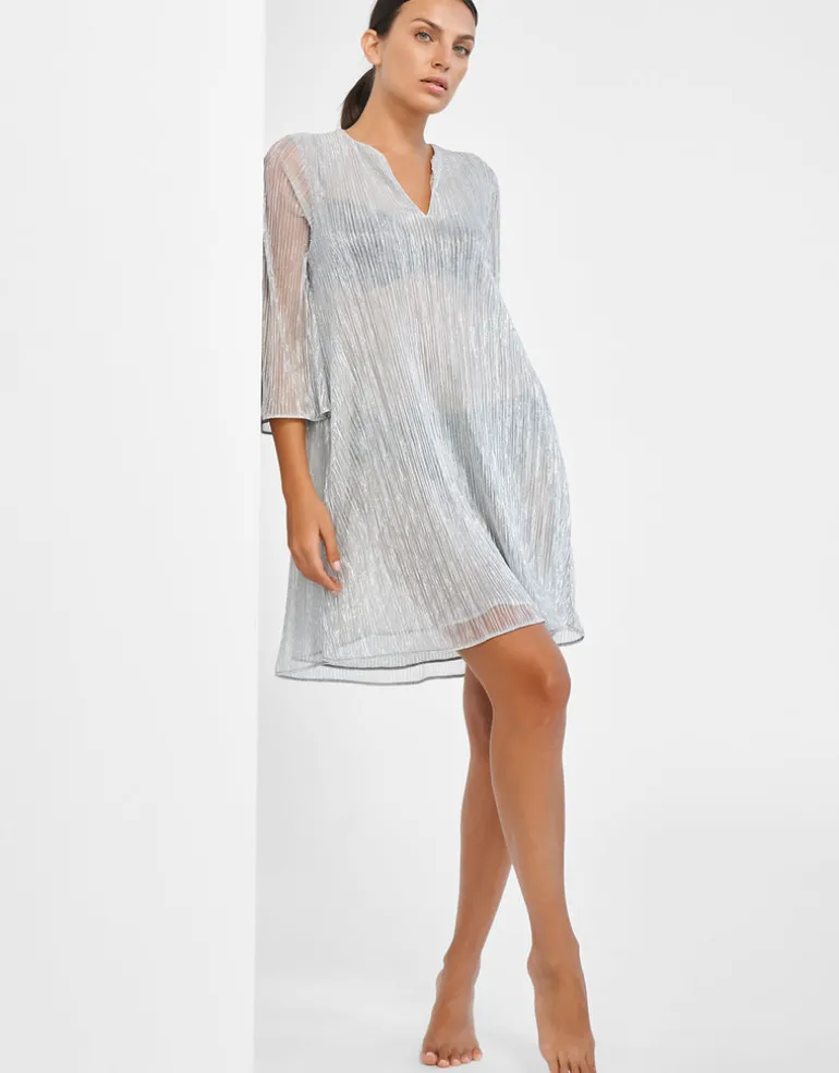 Metallic Tunic - Silver