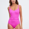 Mia Underwired Swimsuit - Fuchsia Pink