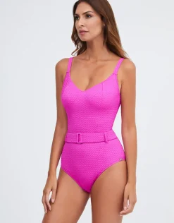 Mia Underwired Swimsuit - Fuchsia Pink