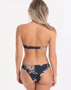 Mid Summer Brazilian Bikini Bottom - Indigo