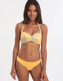 Mid Summer Brazilian Bikini Bottom - Buttercup