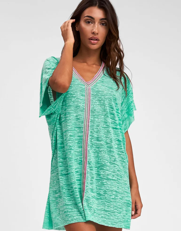 Mini Abaya Dress - Mint