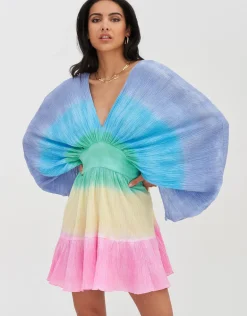 Mini Crinkle Clara Dress - Brights