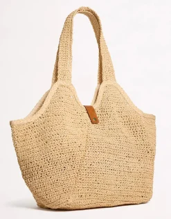 Mirage Woven Tote Bag - Natural