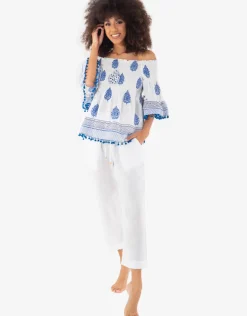 Naomi Beach Trousers - White