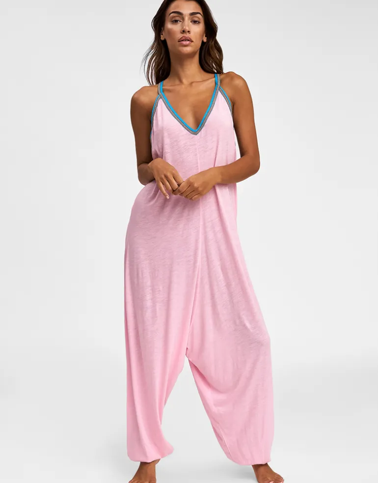 Pima Jumpsuit - Light Pink