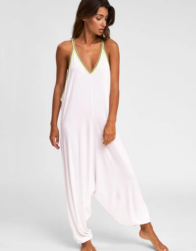 Pima Jumpsuit - White