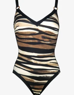 Pool Safari Underwired Swimsuit - Animal