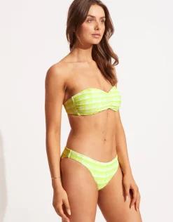 Portofino Hipster Bikini Pant - Wild Lime