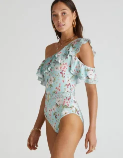 Primrose Rose One Piece Swimsuit - Floral