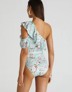 Primrose Rose One Piece Swimsuit - Floral