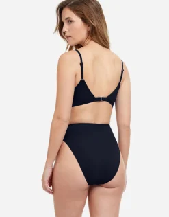 Profile California Girl Belted Bikini Pant - Black