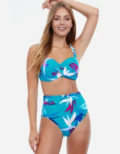 Profile Paradise D Cup Bikini Top - Turquoise