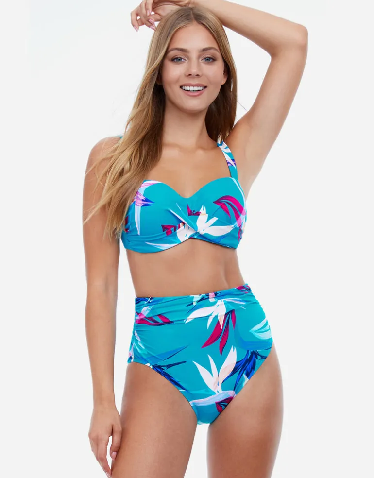 Profile Paradise D Cup Bikini Top - Turquoise
