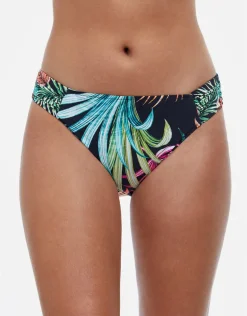 Profile Tropico Ruched Bikini Pant - Black