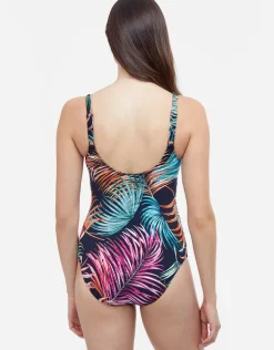 Profile Tropico V Neck Swimsuit - Black