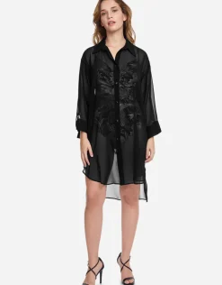 Profile Tutti Frutti Beach Shirt - Black