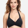 Profile Tutti Frutti Halter Bikini Top - Black