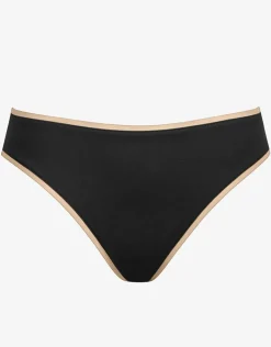 Pura Bikini Pant - Black Camel