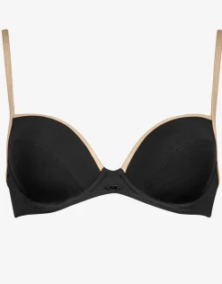 Pura Underwired Bikini Top - Black Camel